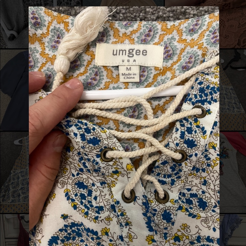 Umgee Tunic! Size Medium! Great condition.